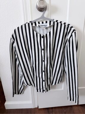 Vintage Reworked Cotton Jacket Corset Style Size S